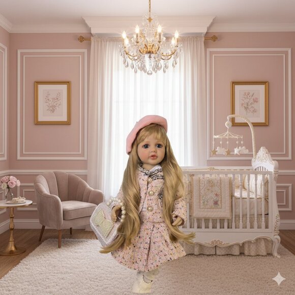 55 cm Tall Babylistic Soft Silicone Vinyl Talking Reborn Doll very realistic - Picture 5 of 10